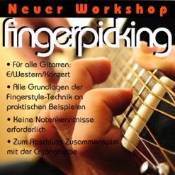 Gitarrenanfänger -3 Stunden Workshop am 16.Jan.2016