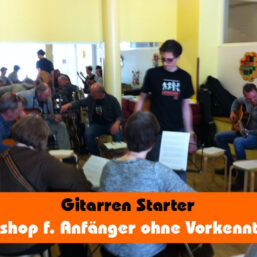 Gitarrenanfänger -3 Stunden Workshop am 16.Jan.2016